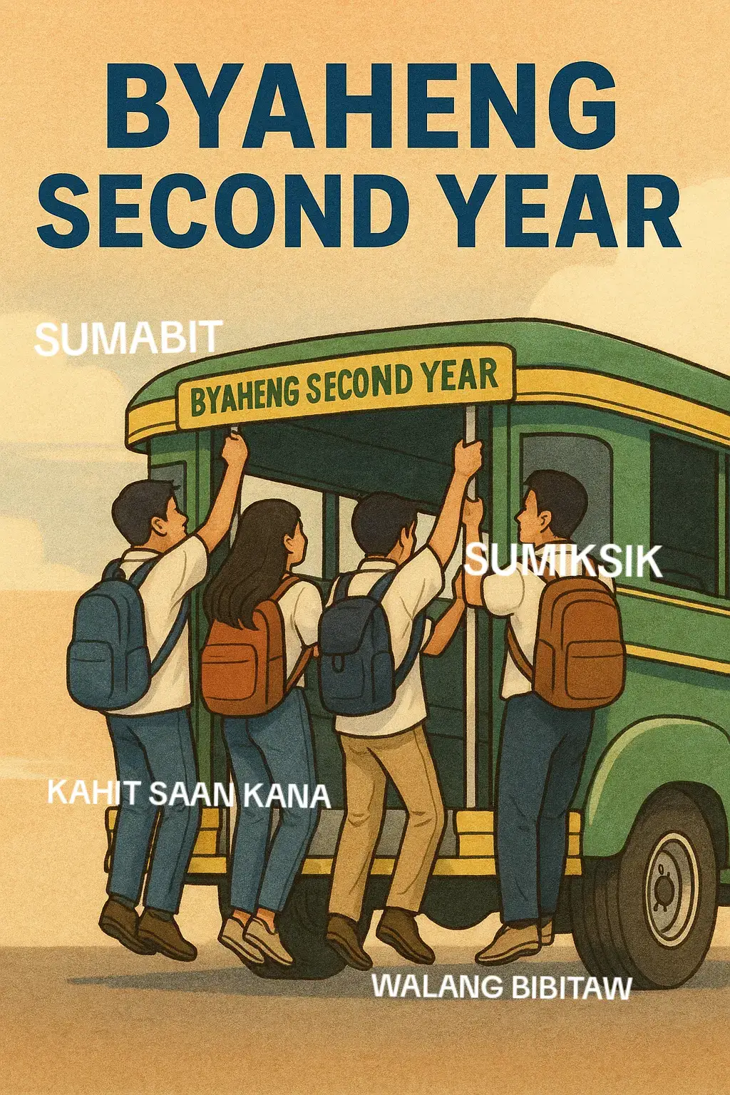 Isang taon na ang lumipas mga bagong mukha, bagong lugar, bagong takot, at siyempre, mga bagong pangarap. Hindi naging madali ang byahe, pero nandito ka pa rin. At ngayon, papunta ka na sa ikalawang yugto ng iyong paglalakbay. Byaheng second year na. Marami ka nang natutunan hindi lang sa loob ng classroom, kundi pati na rin sa mga sitwasyong nagpaluha, nagpatawa, at nagpatatag sa’yo. Yung mga gabing halos wala kang tulog para lang matapos ang requirements. Yung mga panahong gusto mo nang sumuko kasi parang hindi sapat ang effort mo. Pero tingnan mo, nandito ka pa rin. Buhay, lumalaban, at unti-unting nagiging mas matatag. Sa byahe mong ito, mas magiging mabigat ang dalahin. Mas maraming expectations, mas mataas na pressure. Pero sa bawat hakbang, dalhin mo yung mga aral ng unang taon. Dahil hindi mo na simula lang ito isa na itong pagpapatuloy. Minsan, mapapaisip ka: “Kaya ko pa ba?” Pero paalala lang pinili mong simulan ito dahil may pangarap ka. At ang pangarap na 'yan, hindi dapat tinatalikuran. Kahit madapa ka, kahit mapagod ka, kahit mawalan ka ng gana ang mahalaga ay bumangon ka at ipagpatuloy ang laban. Second year ka na. Hindi ka na baguhan. Mas kilala mo na ang sarili mo. Mas may direksyon ka na. At kung may mga pagkakamali kang nagawa noon, ngayon ang pagkakataon para ayusin ‘yon. Hindi na muli. Tuloy lang. Huwag kang matakot sa failures dahil bahagi 'yan ng paglago. Magtiwala ka sa proseso, at higit sa lahat, magtiwala ka sa sarili mo. One year down, and you're still standing. Imagine how far you can go if you just keep going. So, ayusin mo na ‘yang backpack mo, bitbitin ang aral ng nakaraan, at sabay nating harapin ang byaheng second year mas matapang, mas buo, mas determinado. #message #quotes #inspiration #poetry #endlessjourney #life #fyp #byahe #ng #2nd #second #year  ‎ ‎