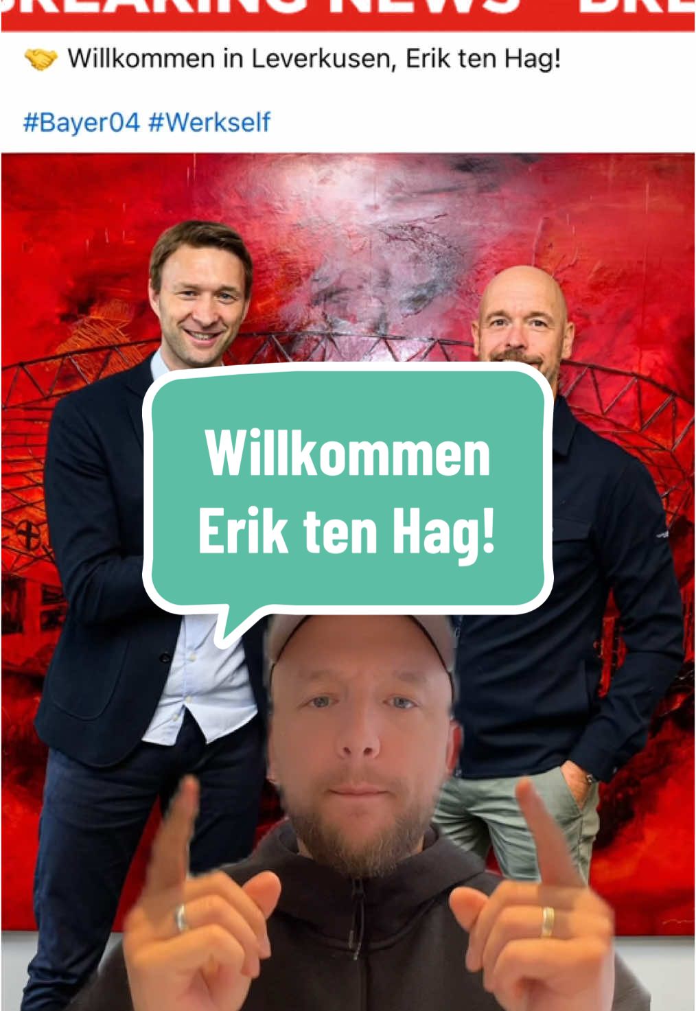 Willkommen Erik ten Hag! #bayer #bayer04leverkusen #bayer04 #nordkurve_berbo #B04 #leverkusen #bayerleverkusen @bayer04 @Bundesliga 