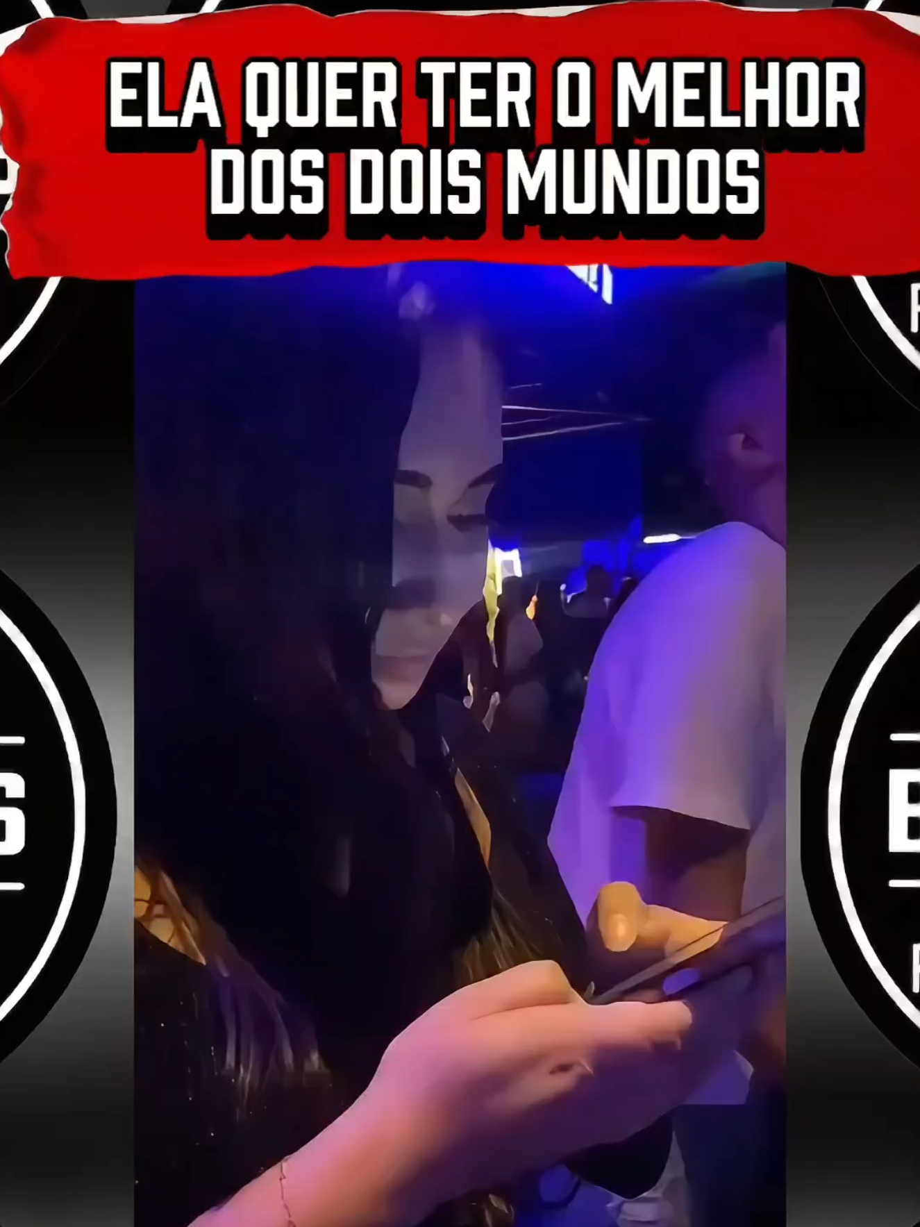 Ela quer ter o melhor dos 2 mundos. #traicao #mentira #relacionamento #polemica #dica #visao 