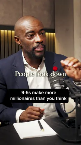 Social media loves to villainize the 9–5. But truth is, I know more millionaires with jobs than without. Don’t look down on your position some use that same 9–5 to fund their freedom.  It’s not the job that traps you. It’s the lack of a plan.