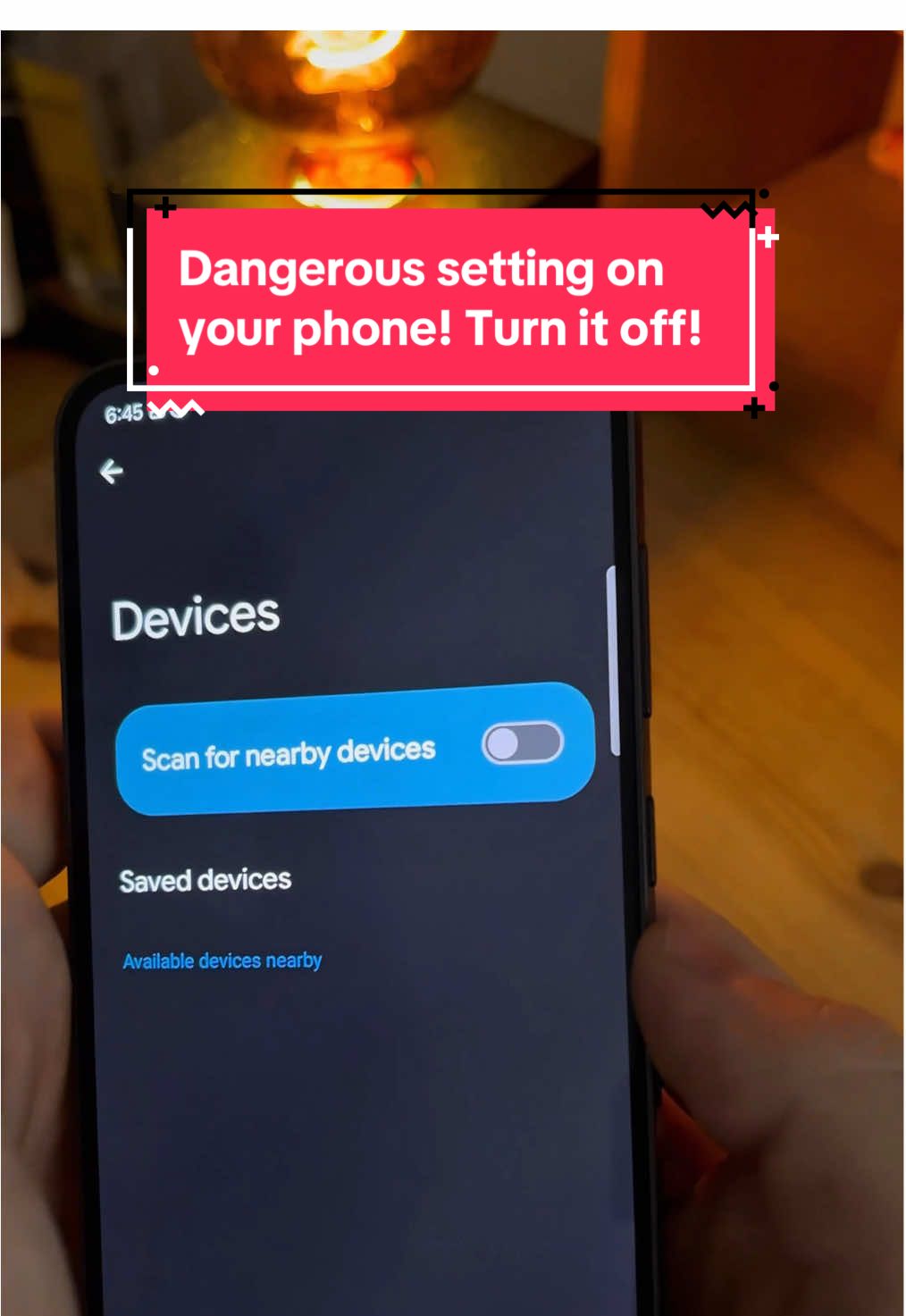 Dangerous setting on your phone! Turn it off! #settings #androidhacks #phone 