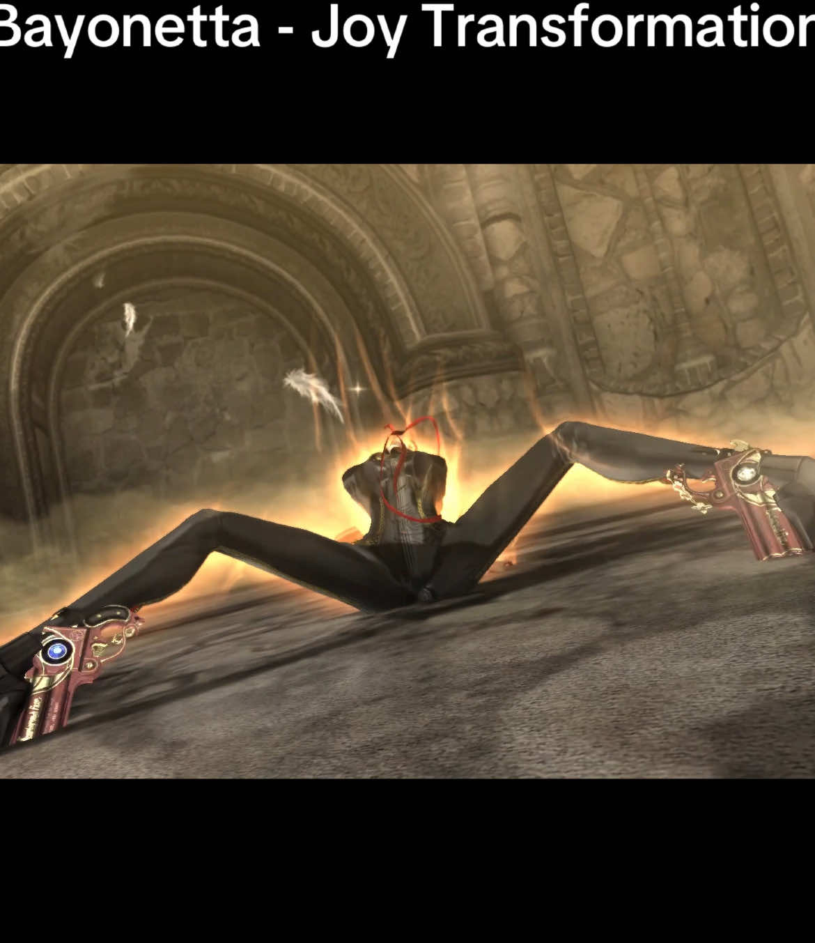 that iconic clip. it wasn’t bayonetta as many falsely believed but rather an angel, called Joy. #bayonetta #bayonetta2 #bayonetta3 #nintendo #joy #cereza 