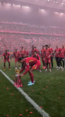 Celebrating with the Kop ❤️🏆 #Liverpool #LFCChampions #PremierLeague