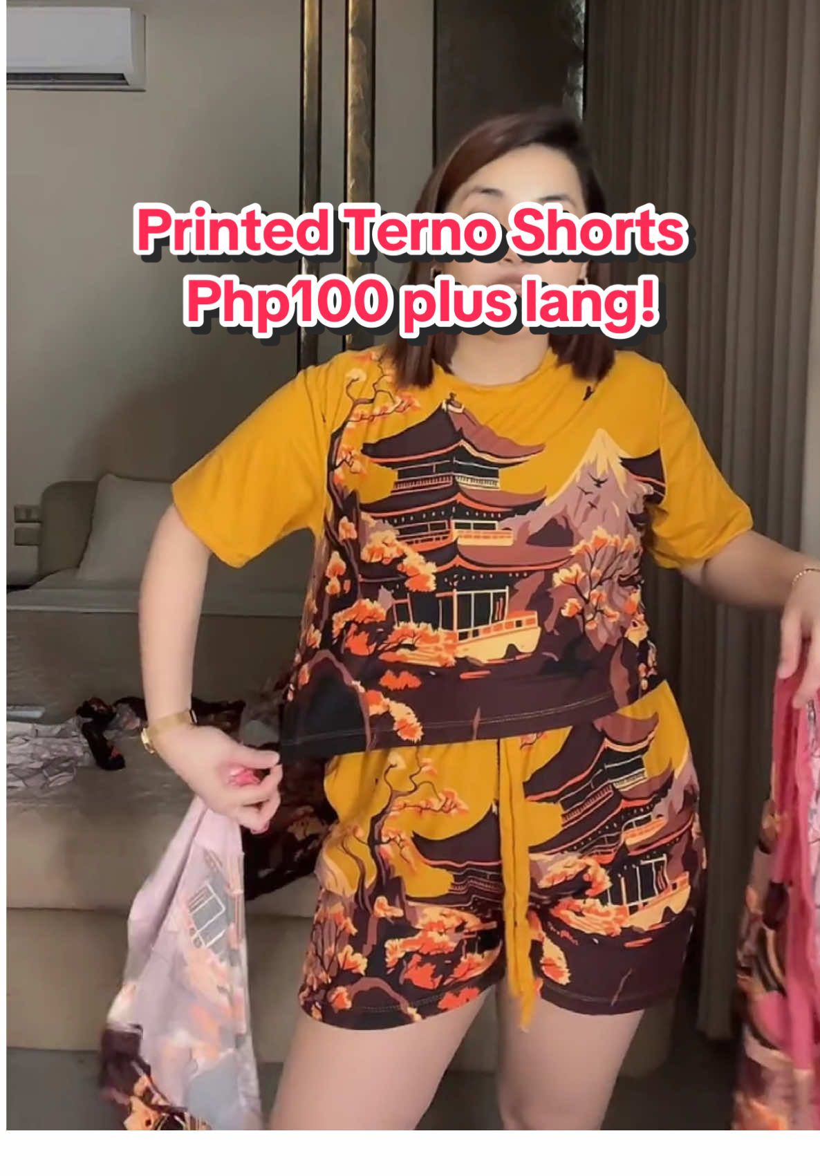 Php100 plus lang talaga to? Ang cute and comfy nito. Pwede sa regular to plus size. #recommendations #affordable #OOTD #fashion #terno #pambahay #freesize #fyp 
