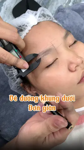 Vẽ đường khung line dưới như thế nào ?#hocphunxamonline #phunxamthammy #soihairstroke #chanmay 