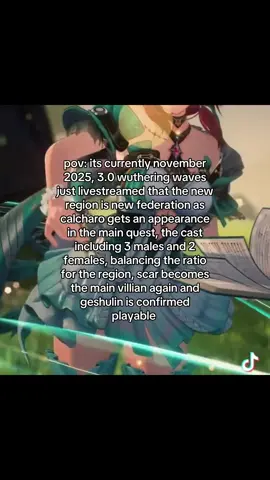 ugh this would be such a wuwa comeback lets hope this happens omfg #fyp#newfederation#wutheringwaves#wuwa#cibasoba#wutheringwaves30#scifi#robotics#mecha#scarwutheringwaves#scar#idk#fractsidus#geshulinwutheringwaves#geshulin#gender#ratio#peace#calm#serenity#tranquility#actives?#fyppppppppppppppppppppppp#idk#fypage#foryou#fy 