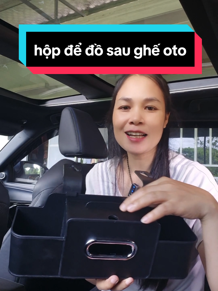 hộp để đồ sau ghế oto#linhsandeal #binhminhtaybac #xuhuong 