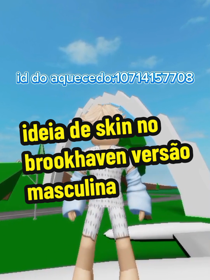 ideia de skin no brookhaven versão masculina #roblox 