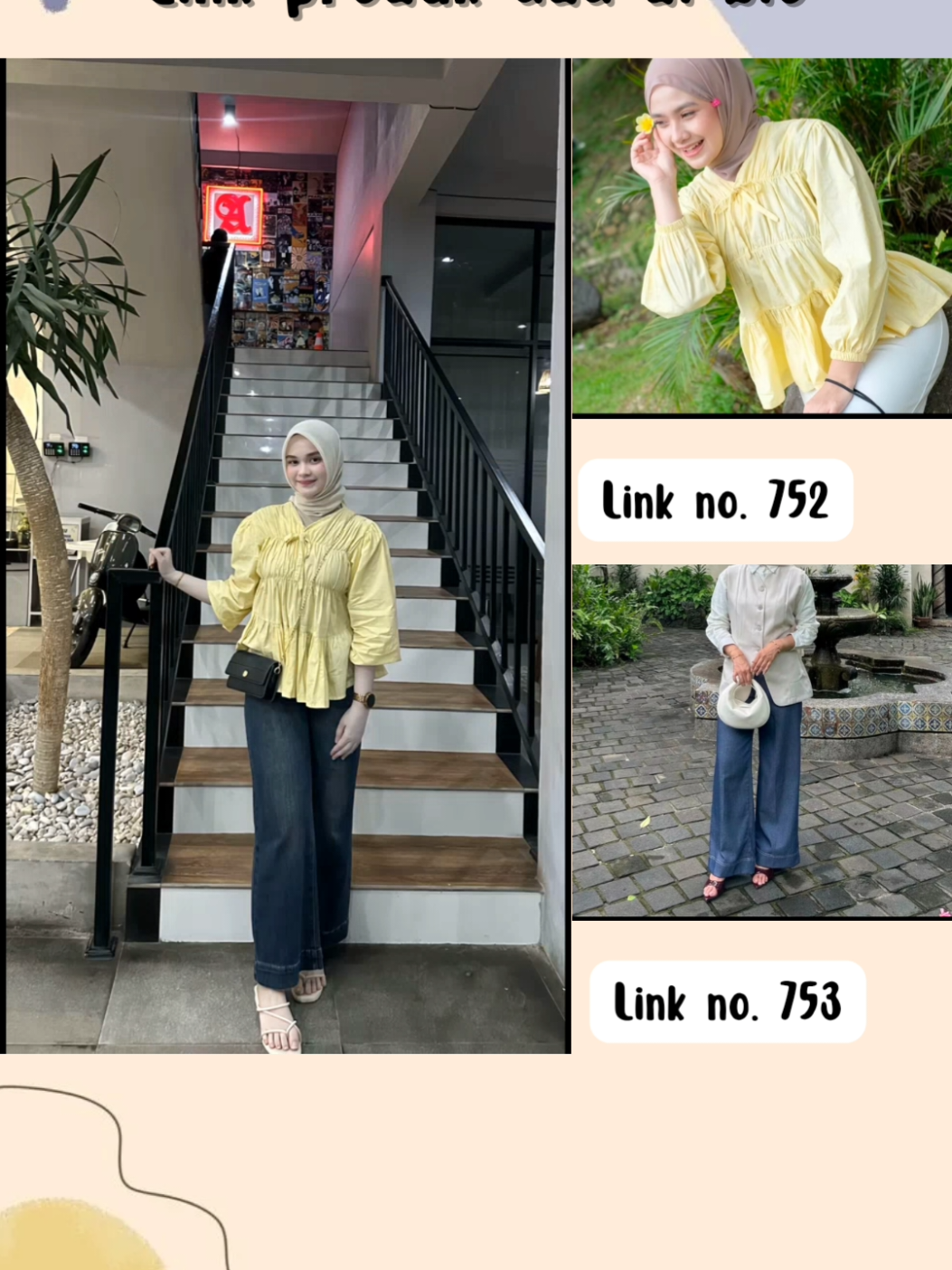 Membalas @siyyi5 yellow top outfits || blouse yellow pastel || yellow top outfits hijab || pastel yellow top outfits || yellow top hijab outfit || outfits with yellow top || yellow shirts outfit || blouse atasan wanita yellow pastel #fyp #fypシ゚ #fypage #fypviralシ #viral #viralvideo #viraltiktok #racunshopeecahyani #ningning #mlleningning #cahyaningshop #sorotanningning #yellow #yellowpastel #blouseyellow #blousewanita #blousecantik #blousekorea #blouseviral #outfit #outfitideas #outfitinspo #inspiration #OOTD #ootdhijab 