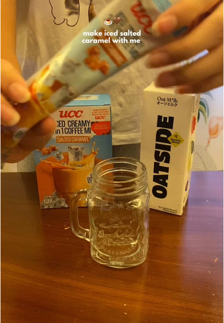 Starting my day with UCC’s Iced Salted Caramel Latte—sweet, salty, and seriously addicting. Coffee cravings = satisfied! #ucccoffee #uccsaltedcaramel #saltedcaramel #coffeetiktok #coffeeaddict #coffeeph 