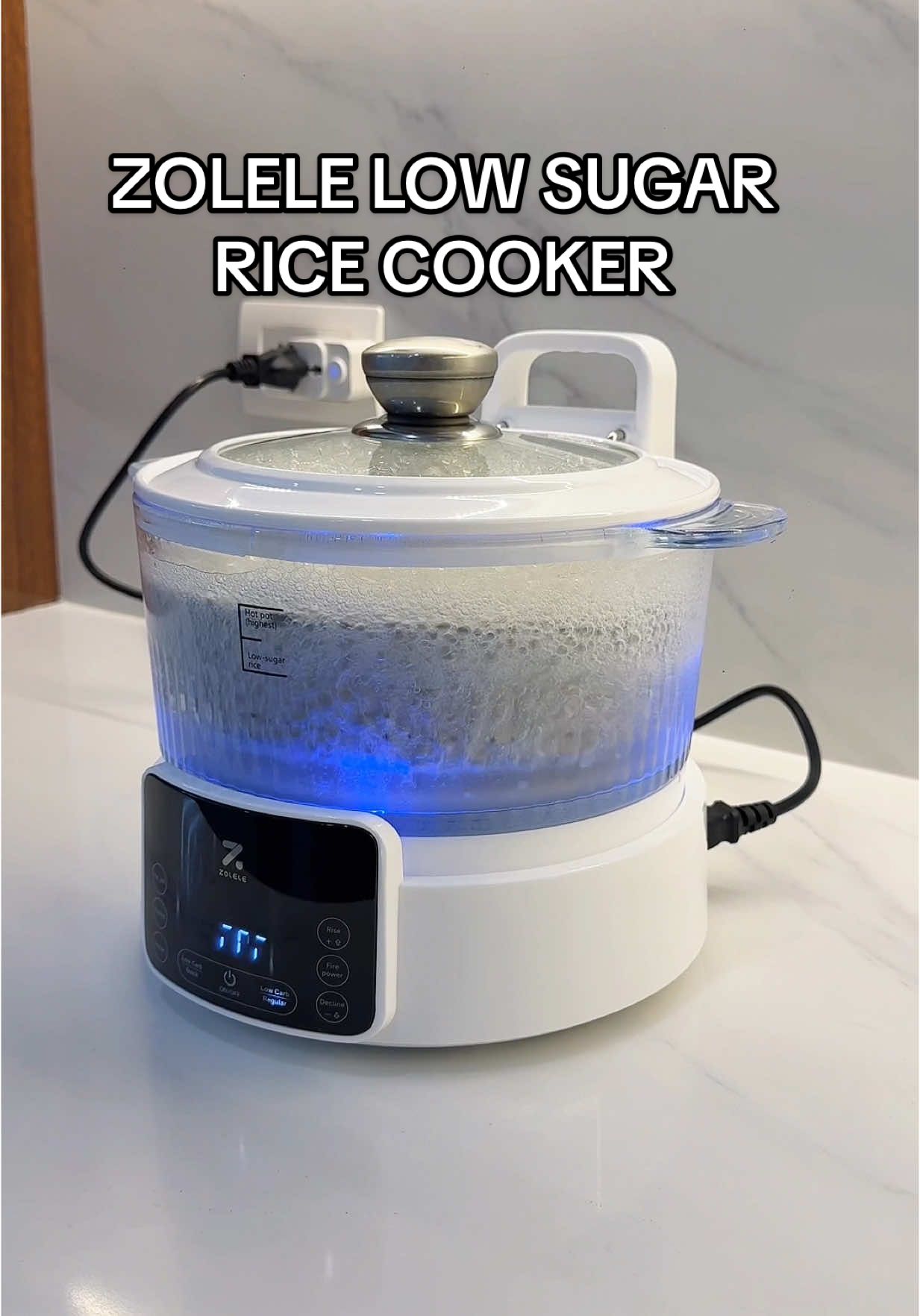 Got my new Zolele Lifting Visual Low Sugar Rice Cooker @Zolele Appliances #zolele #zolelephilippines #zolelericecooker #zolelerc301L #ricecooker #lowsugar #lowsugarrice #lowcarb #lowcarbricecooker #hotpot