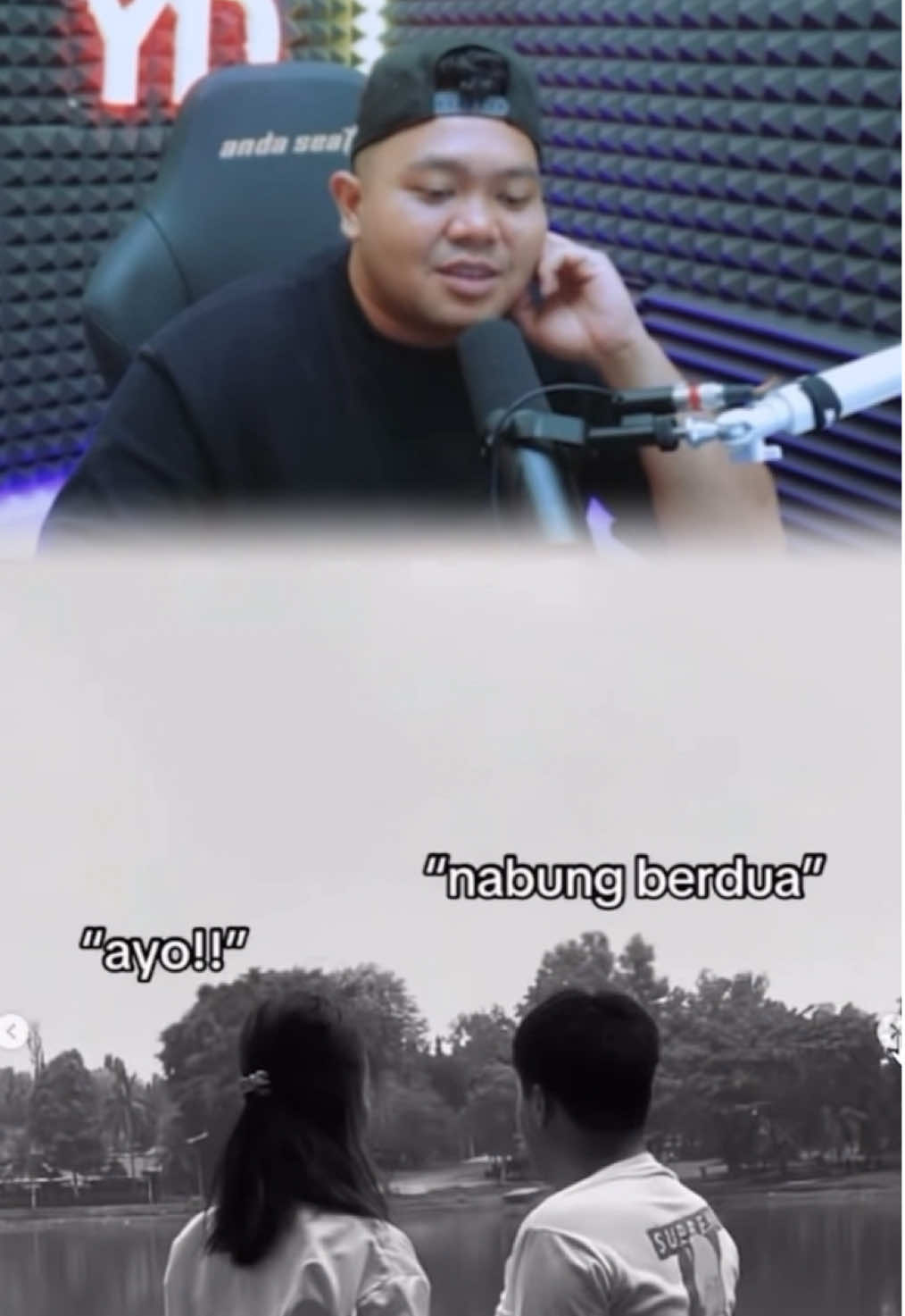 Diajak nabung bareng malah nebeng 😂 #yourdudh #yourdudhreaction #react #reaction 