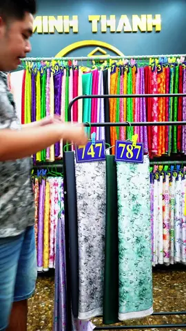 Vải áo dài Hoa Mai Gấm Hoa Mai #mayaodai #tiemvaiminhthanh #xuhuongtiktok #thinhhanh #luavanmay #vải