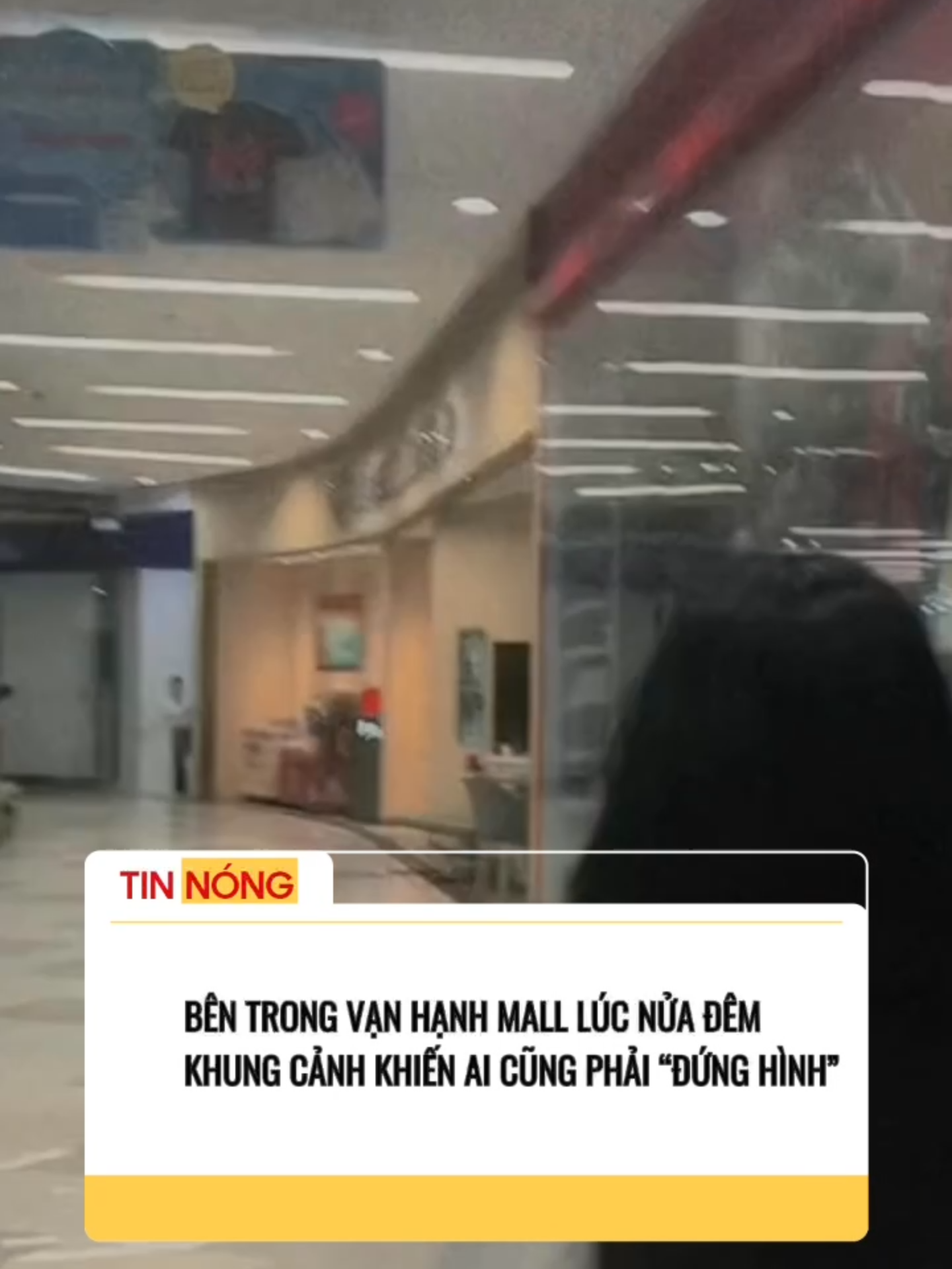 Bất ngờ khung cảnh Vạn Hạnh mall lúc nửa đêm #tinnong #tintuc24h #tiktoknews #vanhanhmall