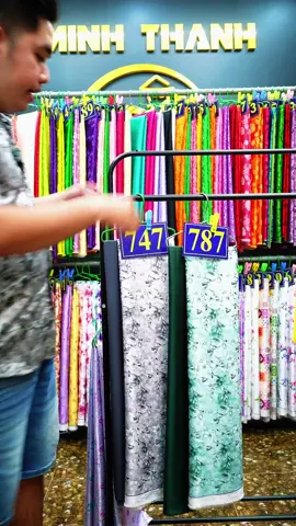 Gấm Hoa mai may áo dài vải gấm hoa mai #xuhuongtiktok #tiemvaiminhthanh #vaiaodai #gamhoamai