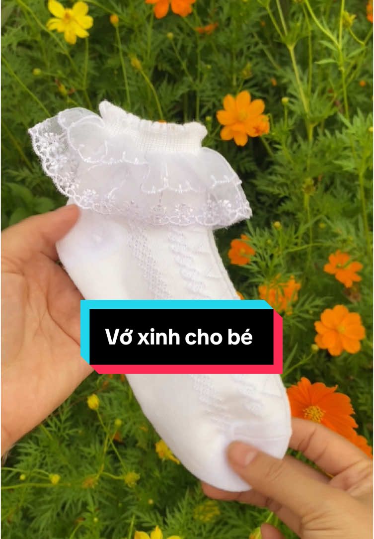 Vớ ren cho bé gái.  #tấtchobé #vớ be gai 3 tuổi #tatxinh #xuhuong #embedangyeu #tiepthilienket 