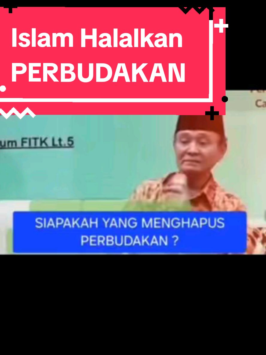 Islam Belum Sempurna, Halalkan Perbudakan #islam #perbudakan #murtadin 