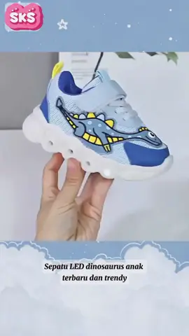 sepatu LED anak laki laki dinosaurus #sepatuanak #sepatuled #sepatuimport #sepatuledanak #tiktok?fyppp👌♥️💚 #tiktokshopindonesia 