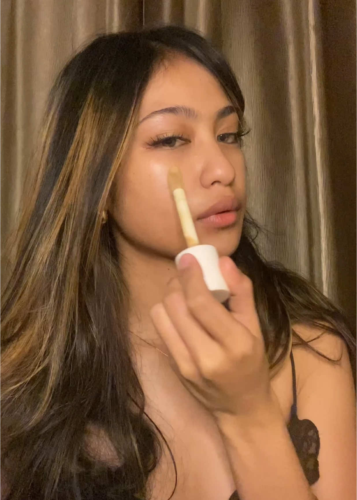 another grwm hahha #morena #blk #makeup 