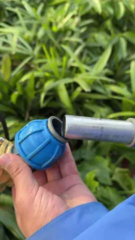 Super Piping +Smart solenoid valve+pressure guage =simple automatic watering system
