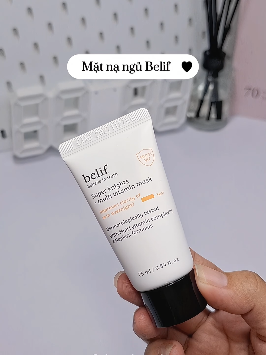 Mặt nạ ngủ Belif ✨️ @glometic.com #glometic #belif #maskngu #matnangubelif #belif25ml #chamsocda #reviewlamdep #goclamdep #xuhuong #xuhuongtiktok #viral #viralvideo #trending #fyp 