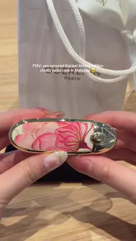 Gotchaaa🌸 and thanks guerlain for the bday gift🥹🫶🏻 #guerlain #guerlainmakeup #guerlaincherrypetalcase 