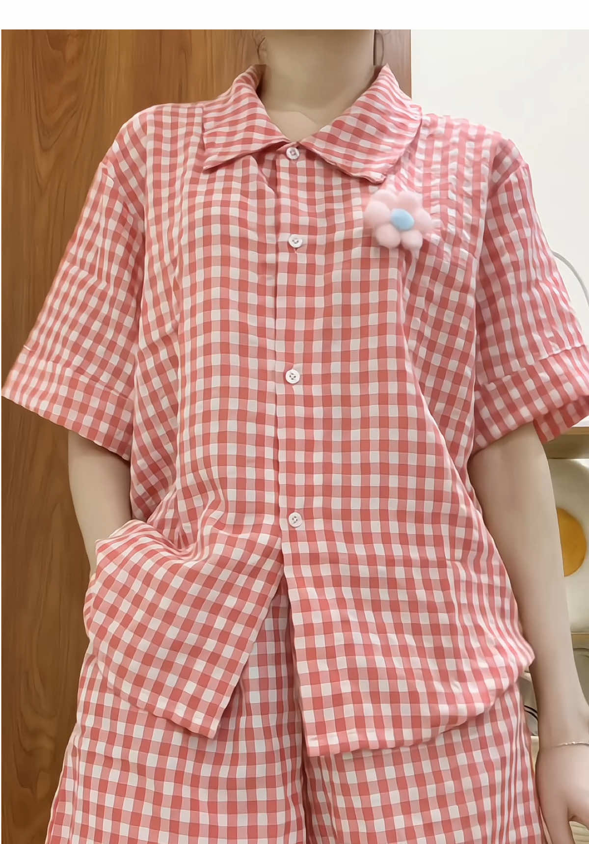 Set đồ caro #setmacnha #setdobo #setkecaro #setxinh #bodongu #setdongu #fyp 