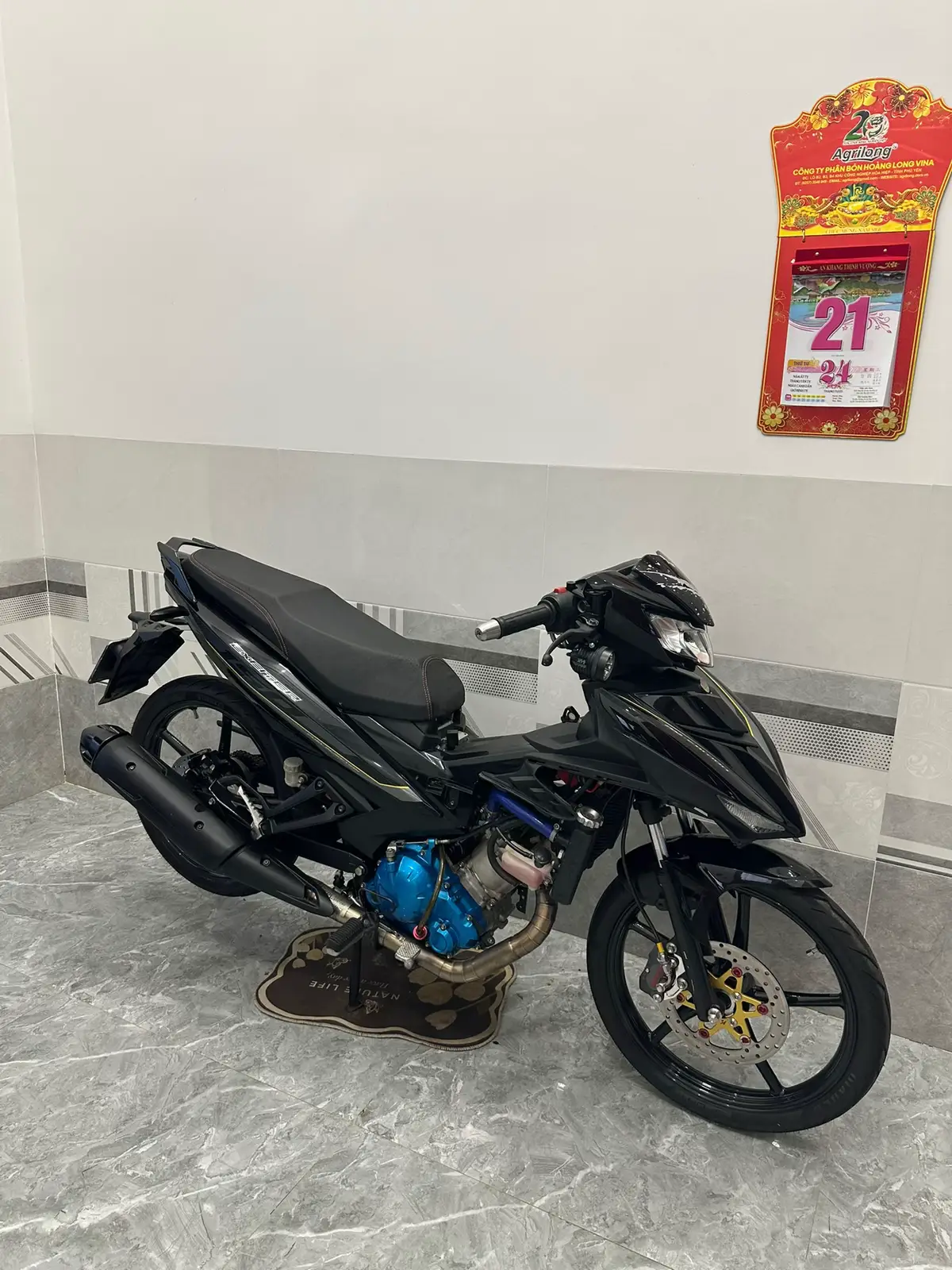 Sạch sẽ gọn gàng trc đã mạnh yếu tính sau #ex150_style_malay #49lamdong #y15zr #xedovietnam #xuhuong #76open 