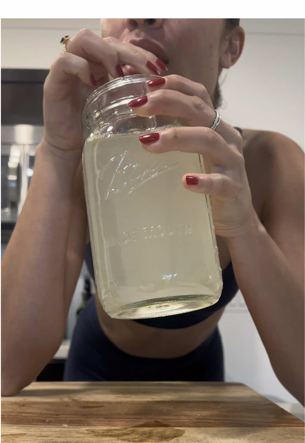 I’m only staying hydrated so my skin clears up ok  But in all seriousness I LOVE this little concoction. It’s just lemon water, Himalayan salt, honey and warm water 🍋 I’ve been drinking it most mornings for the last 4 years - it helps replenish electrolytes, tastes good and honestly makes you feel better than everyone else (just like making your bed)  #Fitness #lemonwater #hydrationtips #fyp #hydrate #fitnessmotivation #FitTok 
