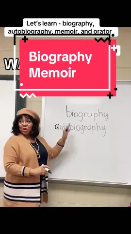 This was supposed to be a simple vocabulary lesson, but whew—the struggle was real. I introduced four basic terms—biography, autobiography, memoir, and orator—and broke down their meanings and word roots like bio (life) and graph (write). But between the distractions, lack of interest, and sidebar conversations, it felt like I was pulling teeth just to get through it. Still, I powered through. There’s a quiz tomorrow (not a pop quiz—they were told!), and now I’m asking you: based on what you saw, do you think my students will pass? And more importantly, did YOU already know these terms? This is the real classroom—unedited and authentic. Teachers, I know you’ve been there! #Biography #Autobiography #Memoir #Orator #NewVocabulary #LiteracyTerms #ELA #LiteratureTerms #MiddleSchoolELA #StudentEngagement #LearningInRealLife #TheStruggleToTeach #WhatTeachingLooksLike #VocabularyLesson #TeachingTruths #ELAClassroom #TeachingMiddleSchool #WordRoots #EngagementMatters #RealClassroomMoments #QuizTomorrow