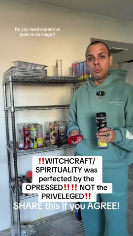 Some don’t even need ANY tools to do magic! Just ourselves and our brains. #witchtok #spirituality #spiritualtiktok #spiritualfyp #rootwork #magic 