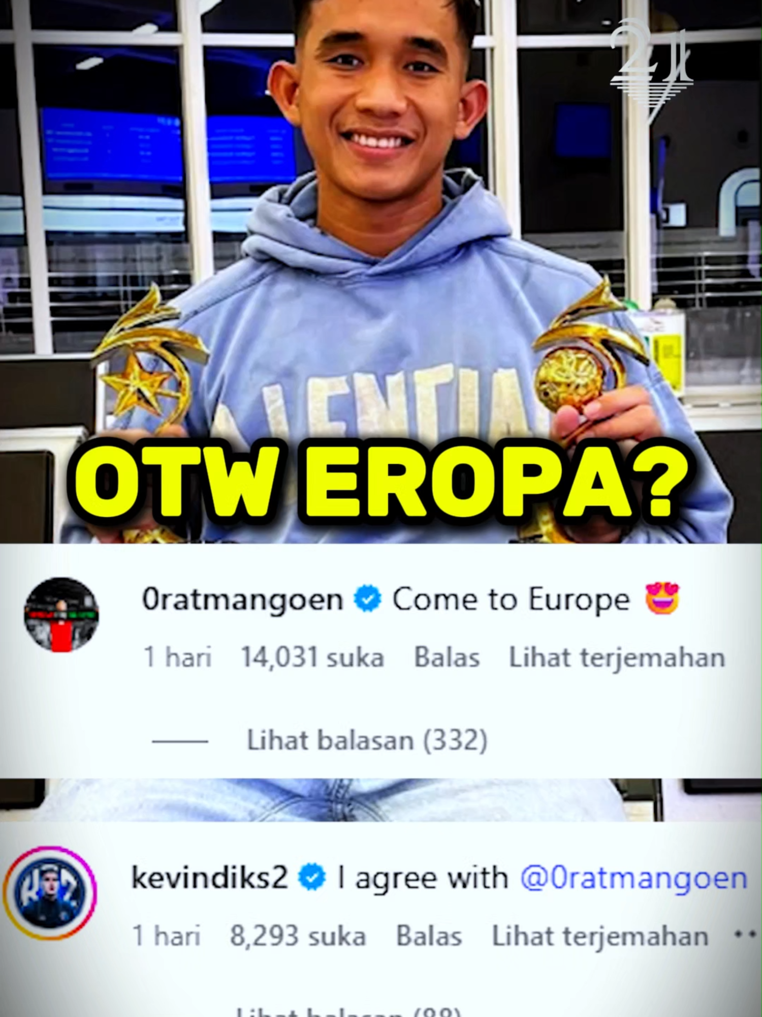 Oratmangoen Ajak Rizky Ridho ke Eropa! ✈️👀 #nomor21 #rizkyridhoramadhani #rizkyridho #oratmangoen #timnasindonesia #abroad #pemainabroad