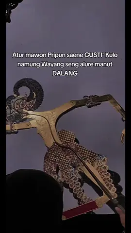 Mlaku alon alon karo nikmati alur'e🙏 #wayangjawa 