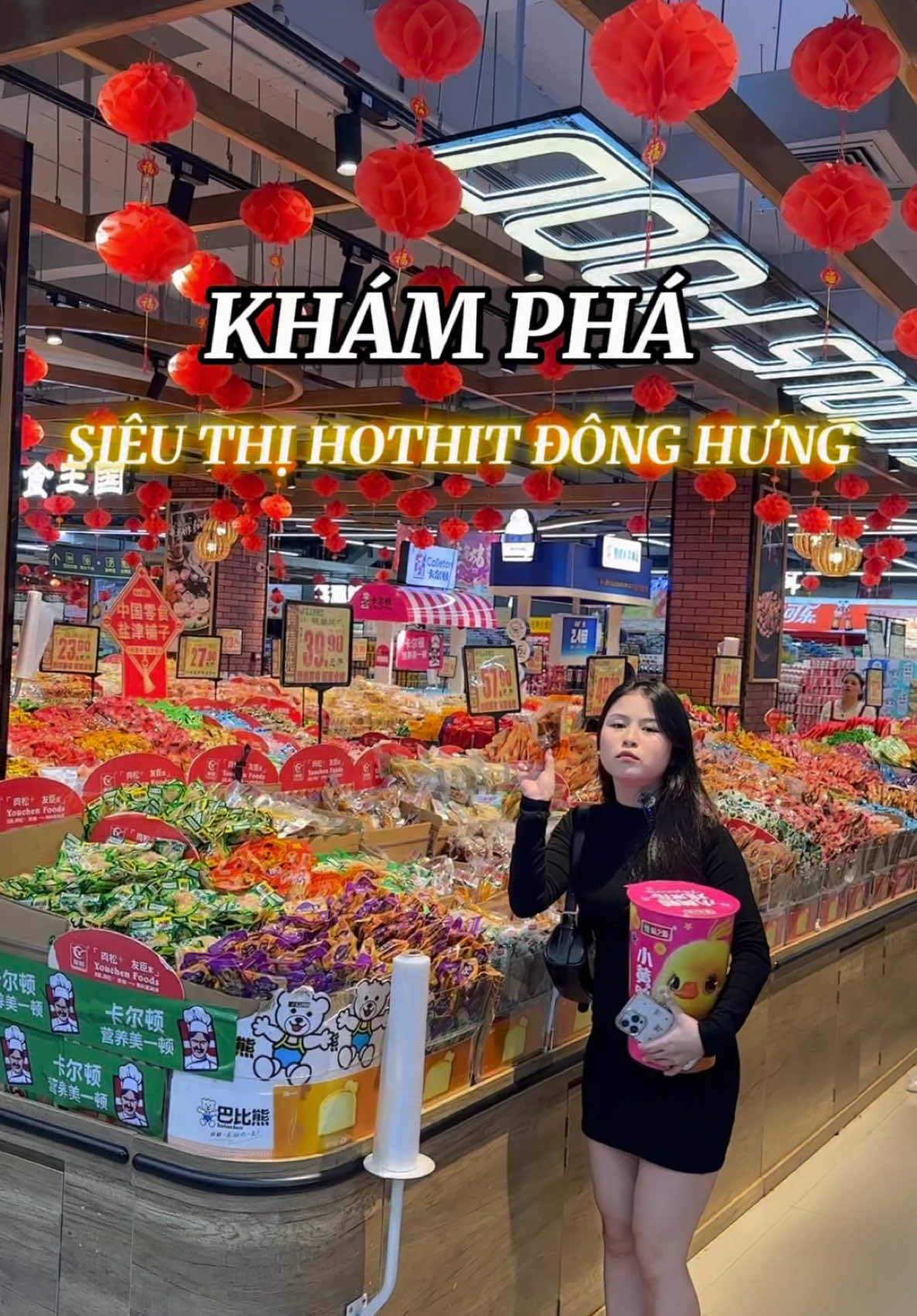 Siêu thị Hui Shang Jia, các bác tới đây nhớ chuẩn bị💰nha 😁 #donghungtrungquoc #Bonchina 