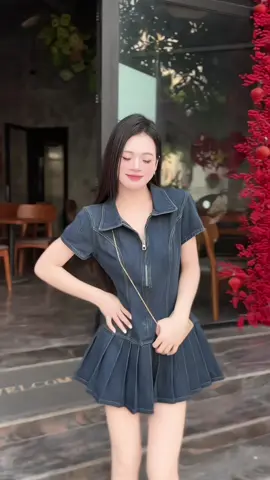 Trời oii váy này ai nói không tôn da nào, sáng bừng lun nè mấy bà #viral #xuhuong 