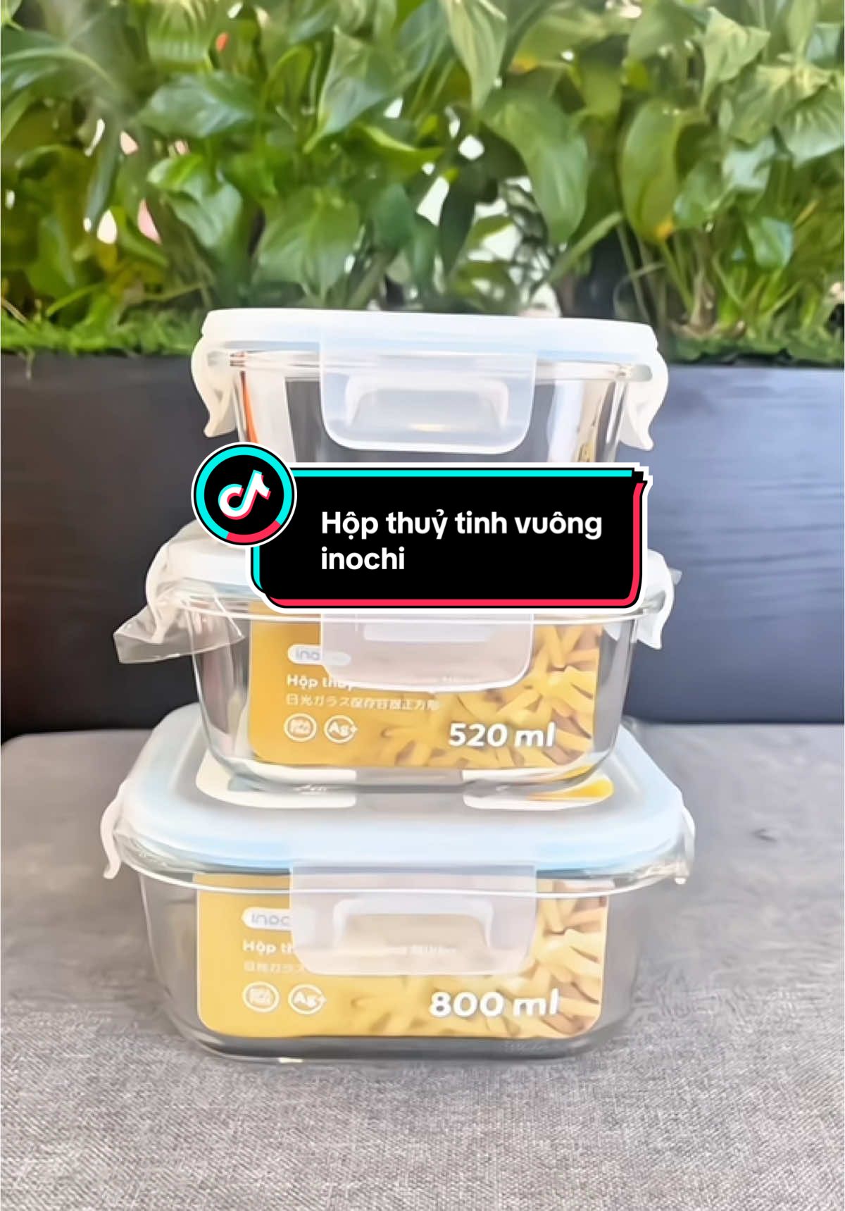 Hộp thuỷ tinh vuông inochi #hopthuytinh #hopthuytinhchiunhiet #hopthuytinhchiangan #inochi #inochivietnam #xuhuong #xuhuongtiktok #giadungtienich #giadungthongminh 