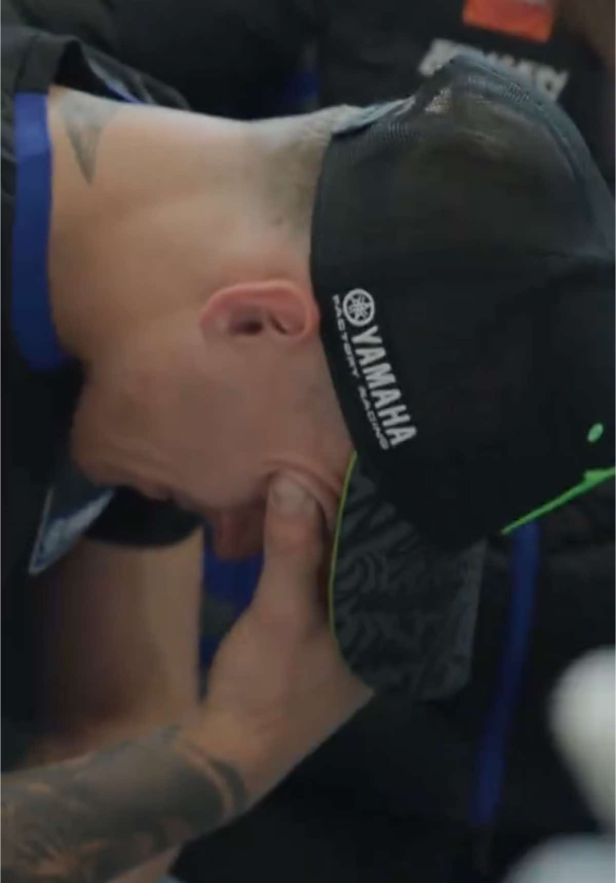 #MotoGP – Fabio Quartararo broke down in tears when asked about the hope he felt after his Silverstone performance. A raw and emotional moment. 😢 Stream the #BritishGP on #SPOTVNOW! #SportsOnTikTok #fabioquartararo20 #fabioquartararo #ElDiablo #Yamaha