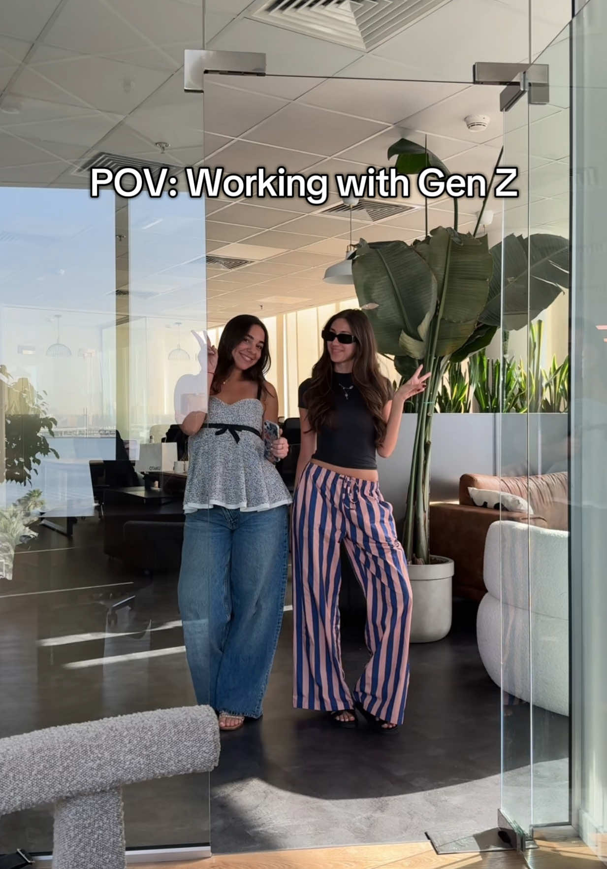 It really be like that ✌️ #genz #officelife #millenial #officehumor 
