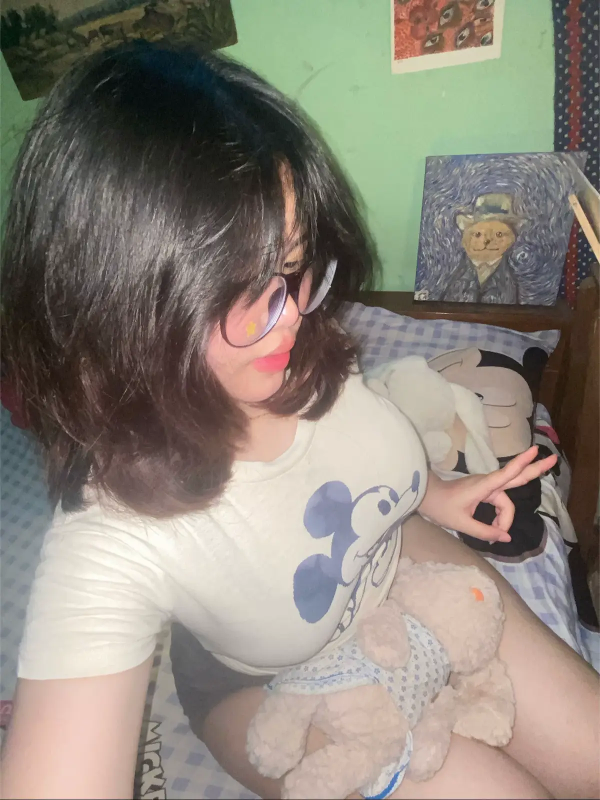 New haircut 🫶🎀 #fyp #chubby #haircut 