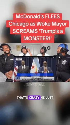 PART-3 | McDonald's FLEES Chicago as Woke Mayor SCREAMS 'Trump's a MONSTER!' #cartierfamily #cnnnews #reaction 