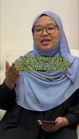 “BO tu siapa sebenarnya? Dia bukan sekadar nama dalam syarikat, tapi orang yang pegang kuasa sebenar! Nak tahu lebih? “ Jom dengar perkongsian dari pakar. Jangan lupa like, follow dan share. #TeamMuhibbin #MuhibbinGroup #PakarDaftarSyarikat #DaftarSdnBhd #DaftarEnterprise #TeamWork #BimbinganCukai #MyTax #BO