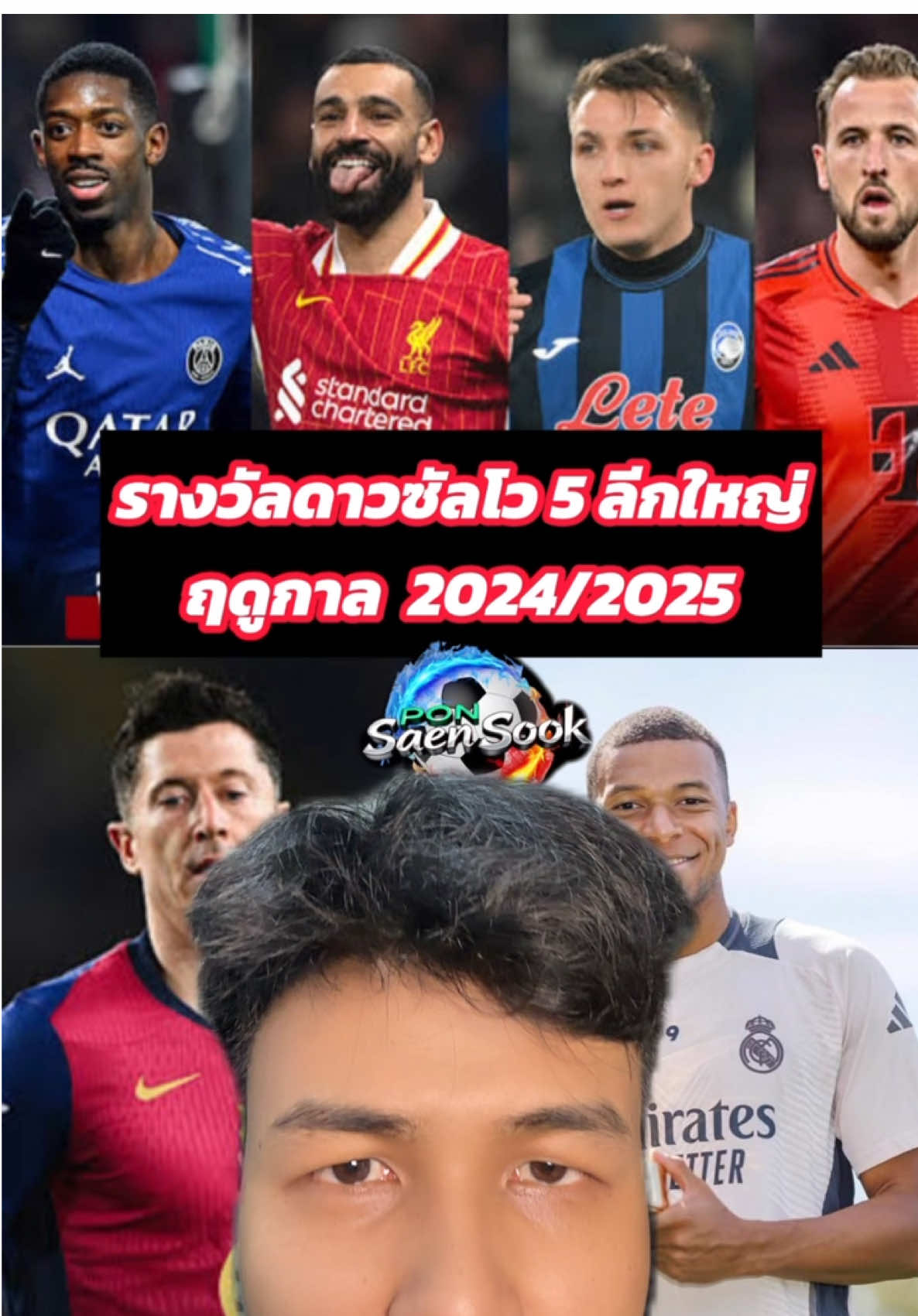 ดาวซัลโวยุโรปประจำฤดูกาล2024/2025 #ดาวซัลโว #รองเท้าทองคํา #ดาวซัลโวยุโรป #รองเท้าทองคํายุโรป #ดาวยิงสูงสุด #กองหน้า 