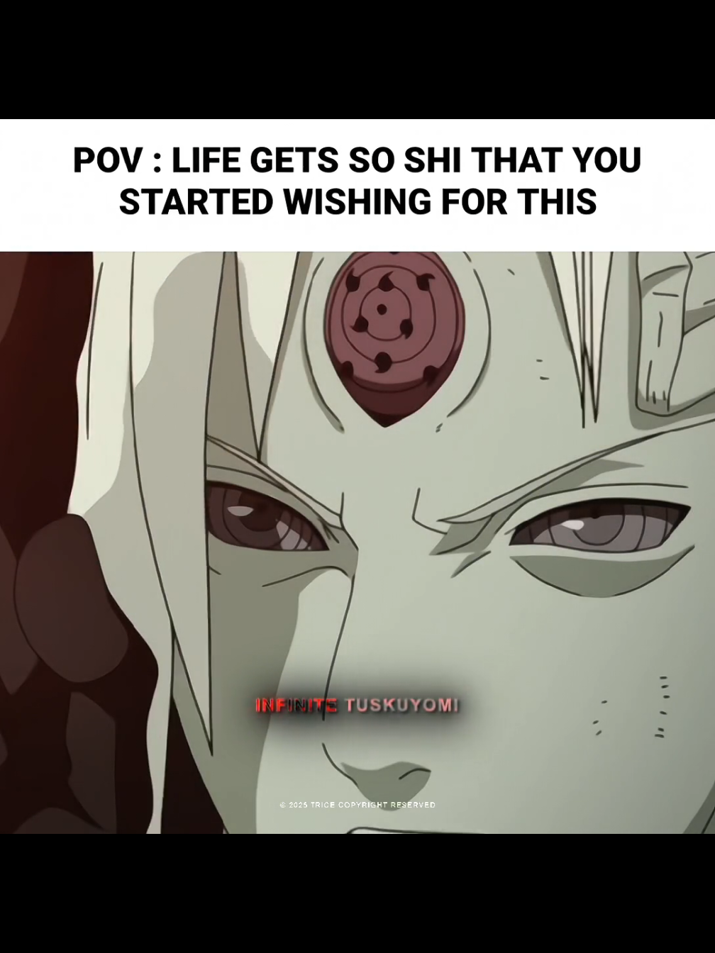 Infinite tuskuyomi (true peace) #infinitetuskuyomi #mugentsukuyomi #madarauchiha #madaraedit #relatable #xybca #parati #trice 