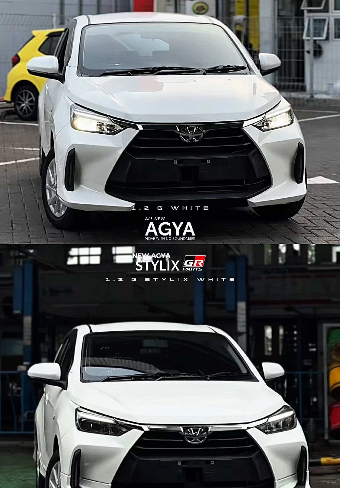 Toyota Agya 1.2 G VS Toyota Agya 1.2 G STYLIX White. Perbandingan Type Standard dengan Type TCO (Customization Option) Kamu suka yang mana? Comment dibawah! Pemesanan Toyota Seluruh Wilayah Indonesia Hubungi : Mike - Account Executive Toyota Astra Auto2000 Surabaya Kenjeran 0812.3132.3273 #toyotaagya #agya #agyaindonesia #agyaaylaholic #peroduaaxia #toyotaagyastylix #agyastylix #lcgc 