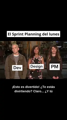 🎯 PM: “Hay que mejorar la experiencia del usuario”. 🎨 Diseño: “¿Y si hacemos el botón más redondito? Subirá la conversión un 200%, fijo”. 💻 Tú (Dev), mirando el Figma: ¿Pero si el botón ni existe todavía? Y en tu cabeza: ⏳ Calculando cuánto falta para apagar el ordenador. 🤳 Pensando la excusa perfecta para silenciarte y revisar las noticias. 🚀 Valorando si da tiempo a colar una PR mientras el Product Owner sigue filosofando. ¿A ti también te ha pasado esto en una daily o reunión? #programadores #software #agile #scrum