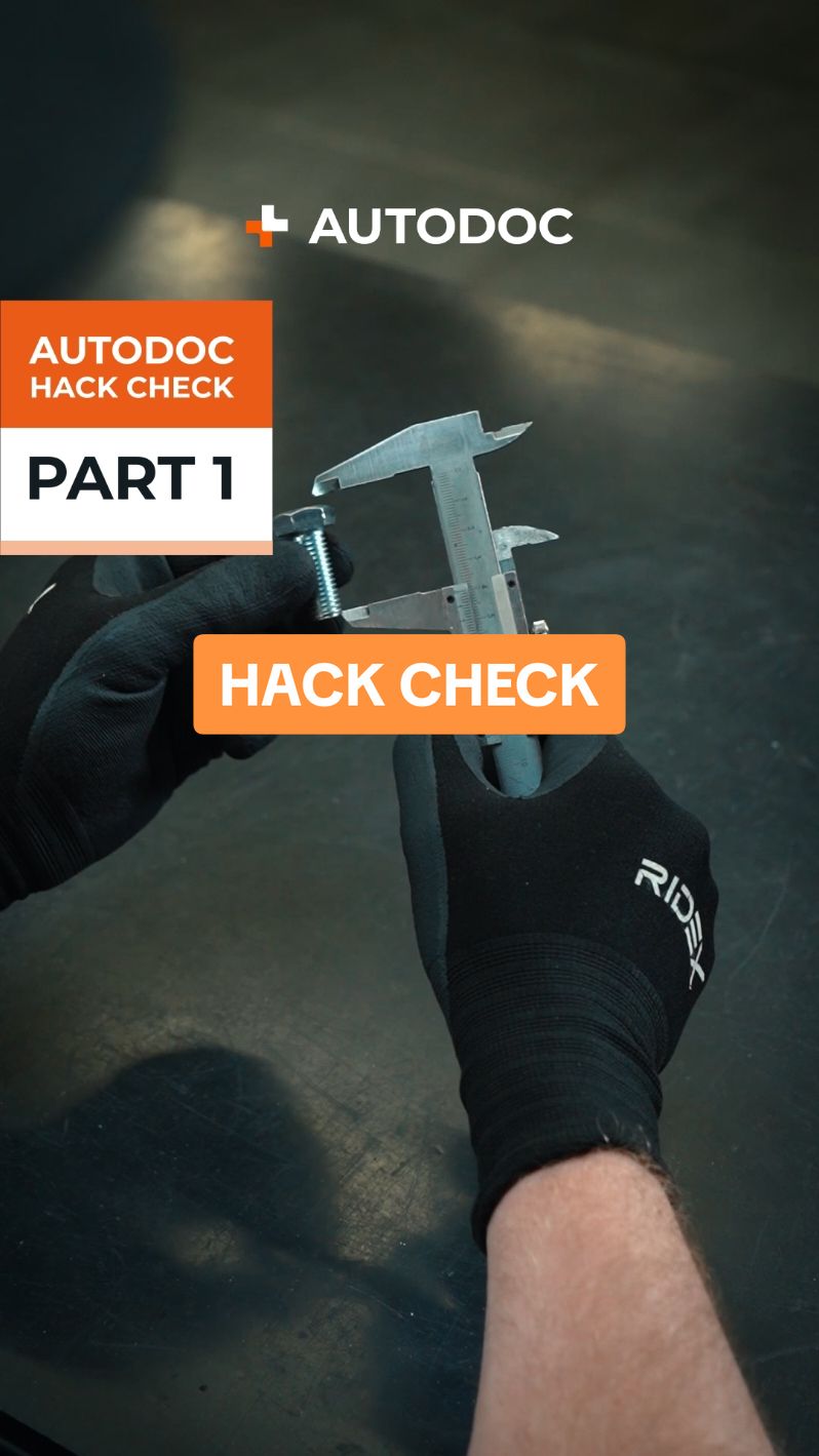 AUTODOC Hack Check PART 1
 Is this hack genius… or just TikTok nonsense?🤔 
 👉Follow us for expert advice! 
 #autodoc #autodochackcheck #hackcheck #ridexautoparts #ridexpoweredbyautodoc 
 #ridexbyautodoc #ridextools #partsyoucantrust #carhacks #autotips #garagehacks 
 #cartricks #autorepair #diycar #fyp #fy #trending #top #viral 