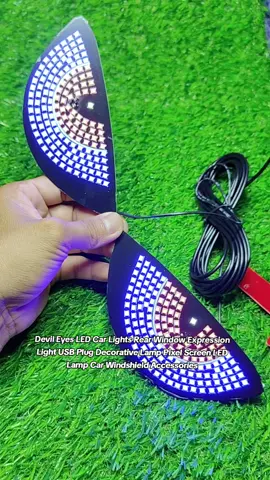 Devil Eyes LED Car Lights Rear Window Expression Light USB Plug Decorative Lamp Pixel Screen LED Lamp Car Windshield Accessories  Ultimate Motorcycle motor Car Parts & Accessories check my Showcase!  led light  PARTS  MINI DRIVING LIGHT. #All  #elladhoyshop1016 #bonggangfridayfriyay #creatorsearchinsightsview #tiktokshopph #dhoyellashop1016 #motorcycle #accessories  #TikTokShopFuntasticPayday #TikTokShopPH22    #motorcycleaccessories, #tikshop, #motorshow, #foryou, #trending. #creatorsearchinsights.  #TikTokHomeBudol.  #55sulitsaverssale.  #tiktokshopbon66angbday 