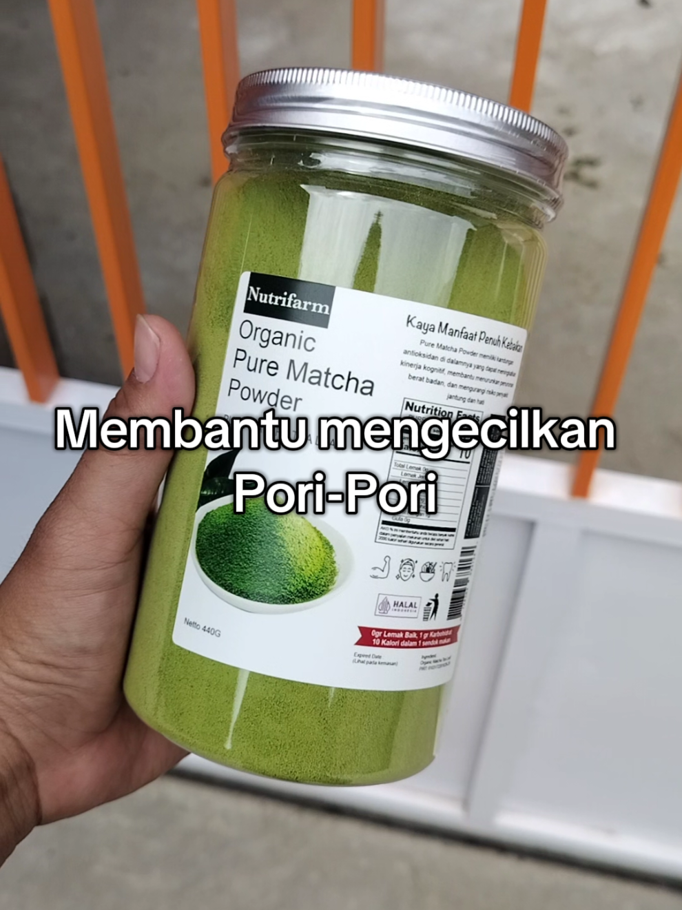 Membantu mengecilkan pori-pori #matcha #matchaoriginal #beauty #matchapowder #purematcha 