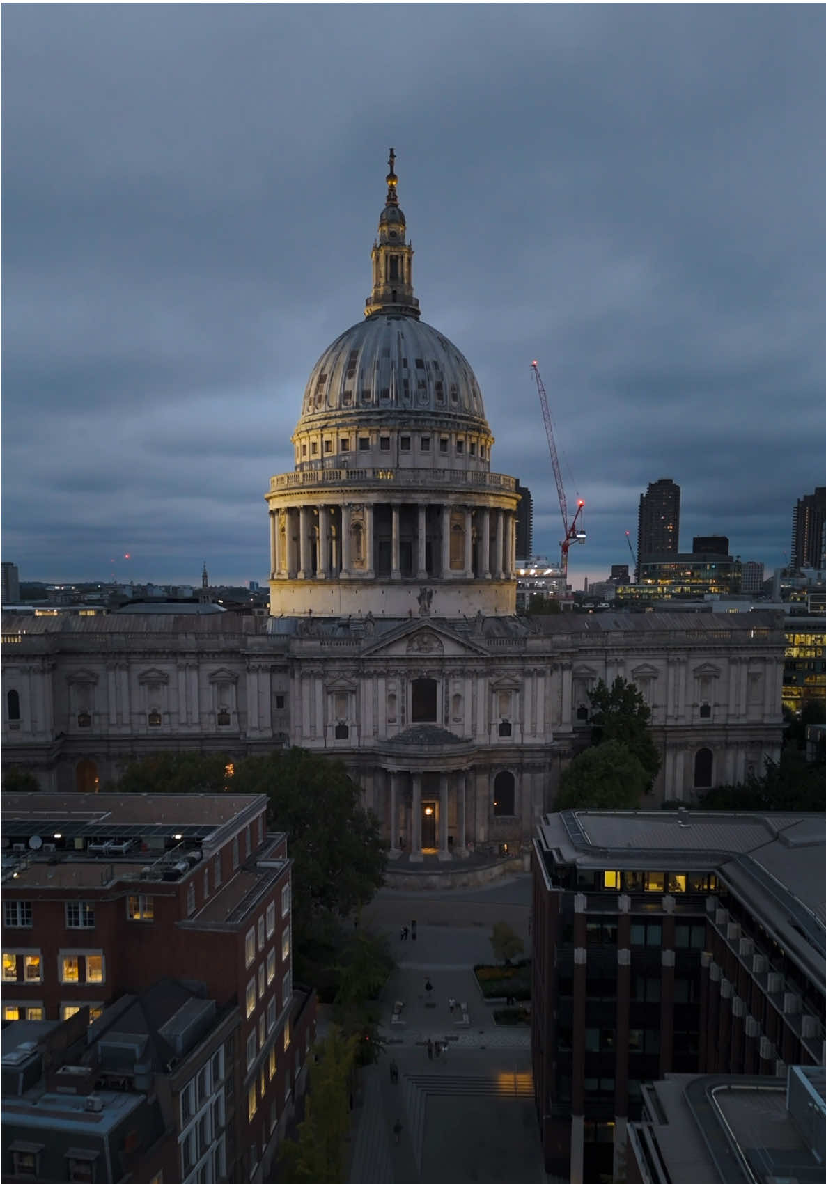 St. Paul’s Cathedral from above❤️ . . . #stpaulscathedral #london #djimini4pro #dji #djidrones #londonlandmarks 