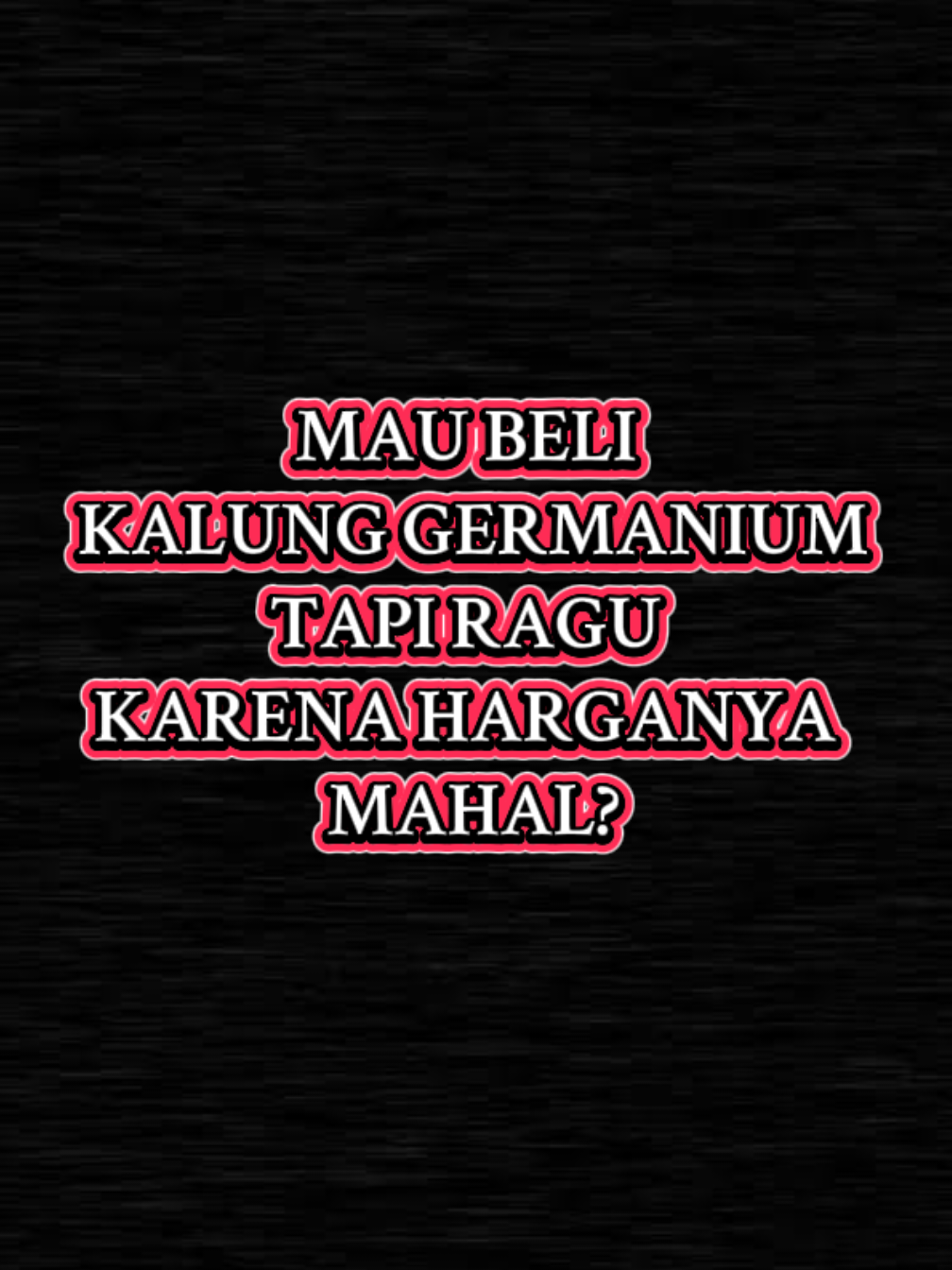 #tiktoklive #livehighlights  Ada harga ada kualitas. Kalo ingin dapat kesehatan lebih baik tanpa zat kimia, utamakan produk dengan teknologi dan berkualitas 👍 #dessmaystockistmci #kalungmci #pendantmci #ionnegatifmci #kualitasterbaik #readystock 